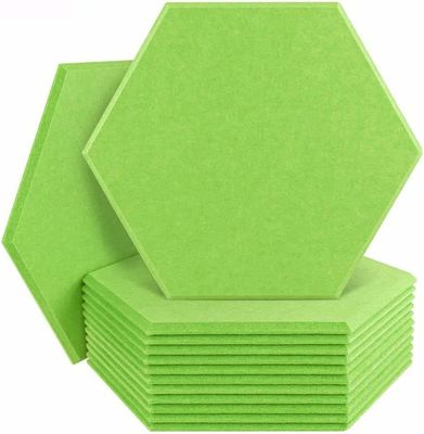 Panel acústico de fibra de poliéster de fieltro y color personalizado para absorción de sonido