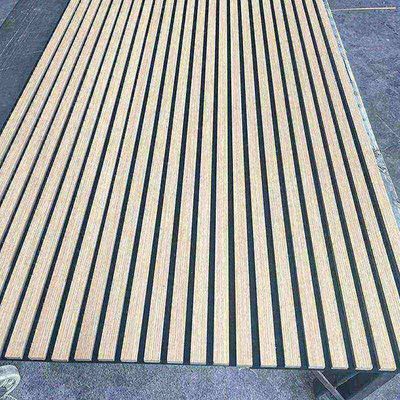 Panel de pared de madera para el apartamento decoración del hogar diseño moderno resistente al fuego