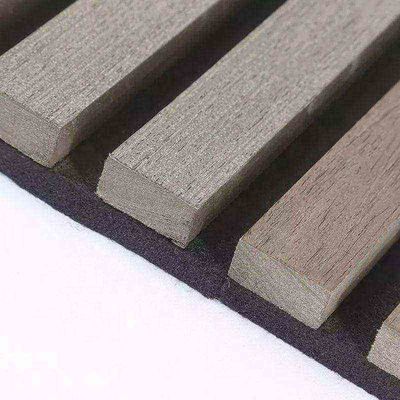 Diseño moderno de absorción de sonido altamente eficaz paneles de pared insonorizados de madera compuesta