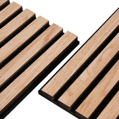Los paneles de pared acústicos de las pizarras de madera ecológicas para una absorción de sonido altamente eficaz