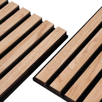 Panel de aislamiento acústico de madera de fibra de poliéster para aislamiento acústico de edificios