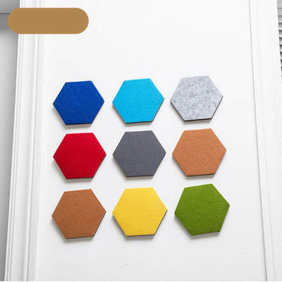 Panel de fibra de poliéster a prueba de fuego para absorción acústica de color personalizada ecológica