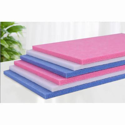 Tabla de absorción de sonido de tela de poliéster de 25 mm para panel de pared acústico