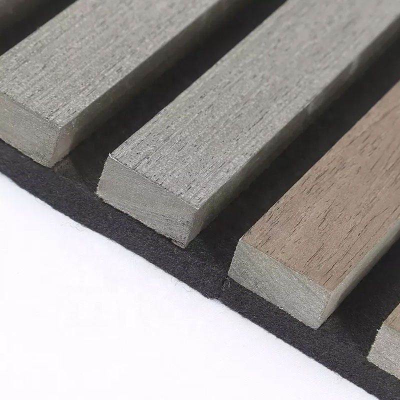 Ventaja de techo de madera natural Material insonorizado Instalación rápida